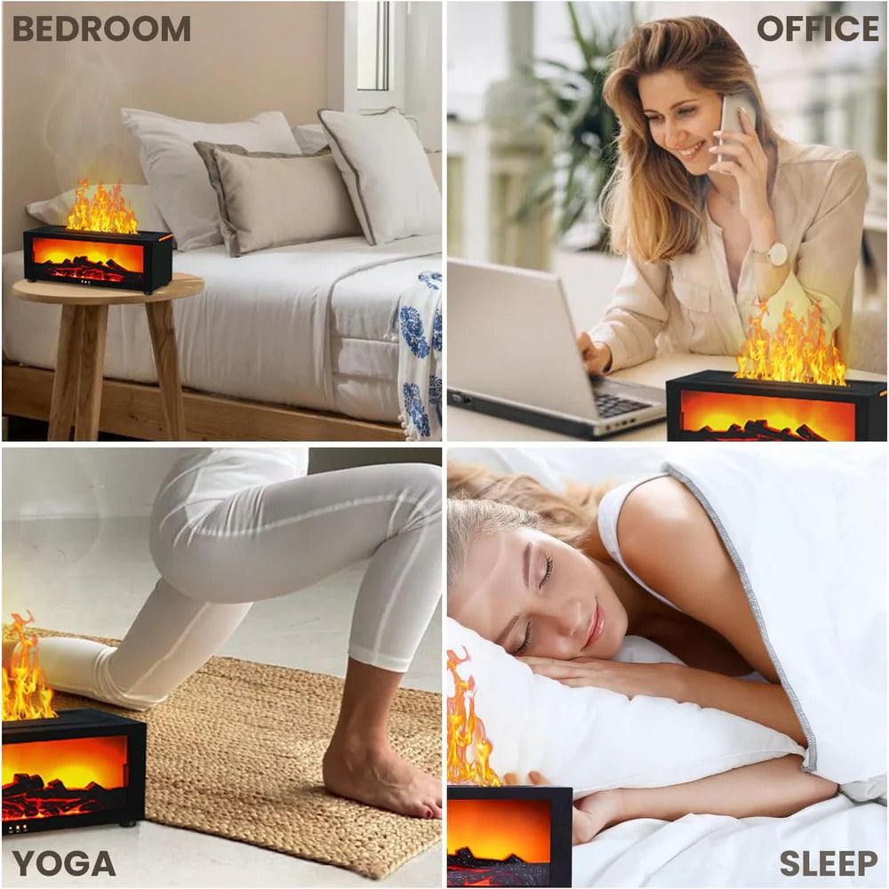 Fireplace Flame Aroma Diffuser
